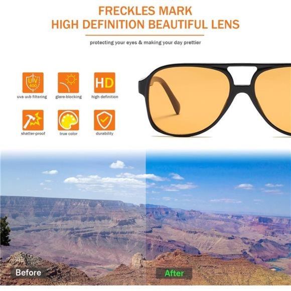 Vintage Retro 70s Sunglasses for Women Men Classic Large Square Aviator Trendy - Picture 5 of 7